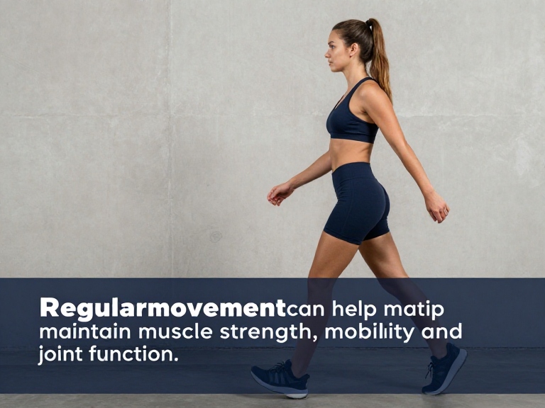 Examples of low-impact activities including swimming, cycling and walking